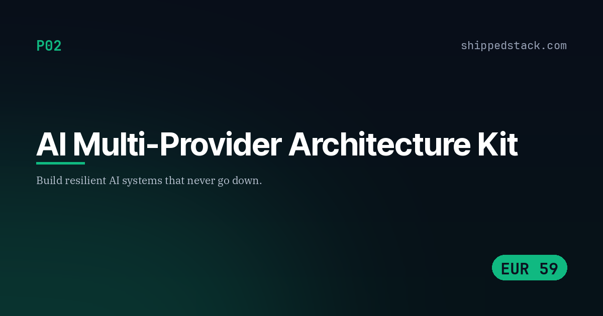 AI Multi-Provider Architecture Kit cover